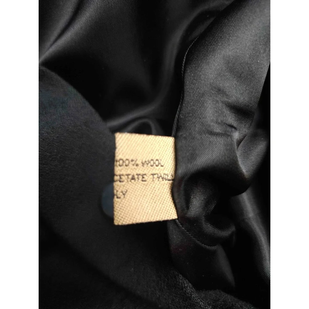 Vintage 80s‎ 90s J Riggings Suit Jacket Mens 38 Black Wool Preppy Corporate Goth